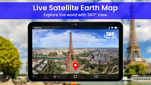 GPS Satellite Map Navigation
