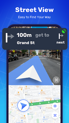 GPS Navigation Route Finder