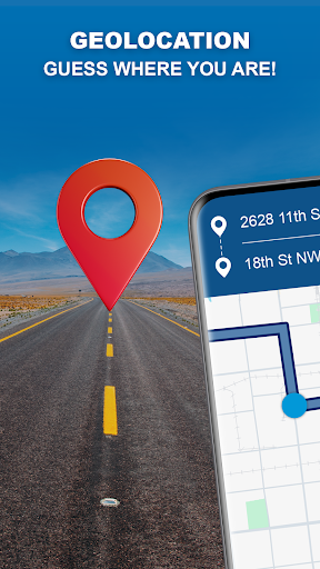 GPS Navigation: Road Map Route