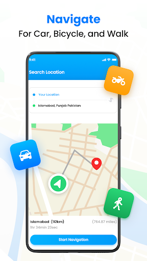 GPS, Maps Driving Directions